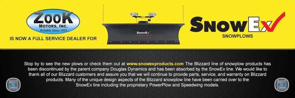 Snowex Snow Plows